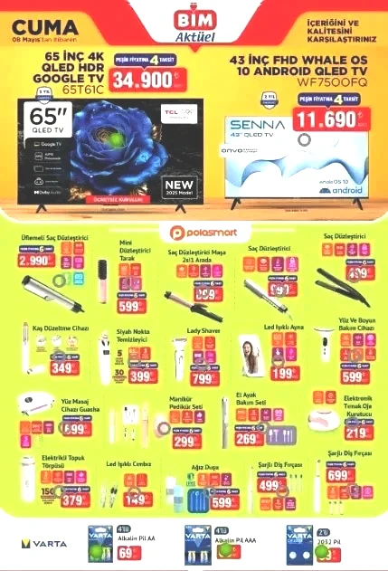 8 MAYIS BİM AKTÜEL KATALOG | BİM katalog ürünleri kapsamlı listesi! Bu hafta hangi ürünler satışa çıkıyor?