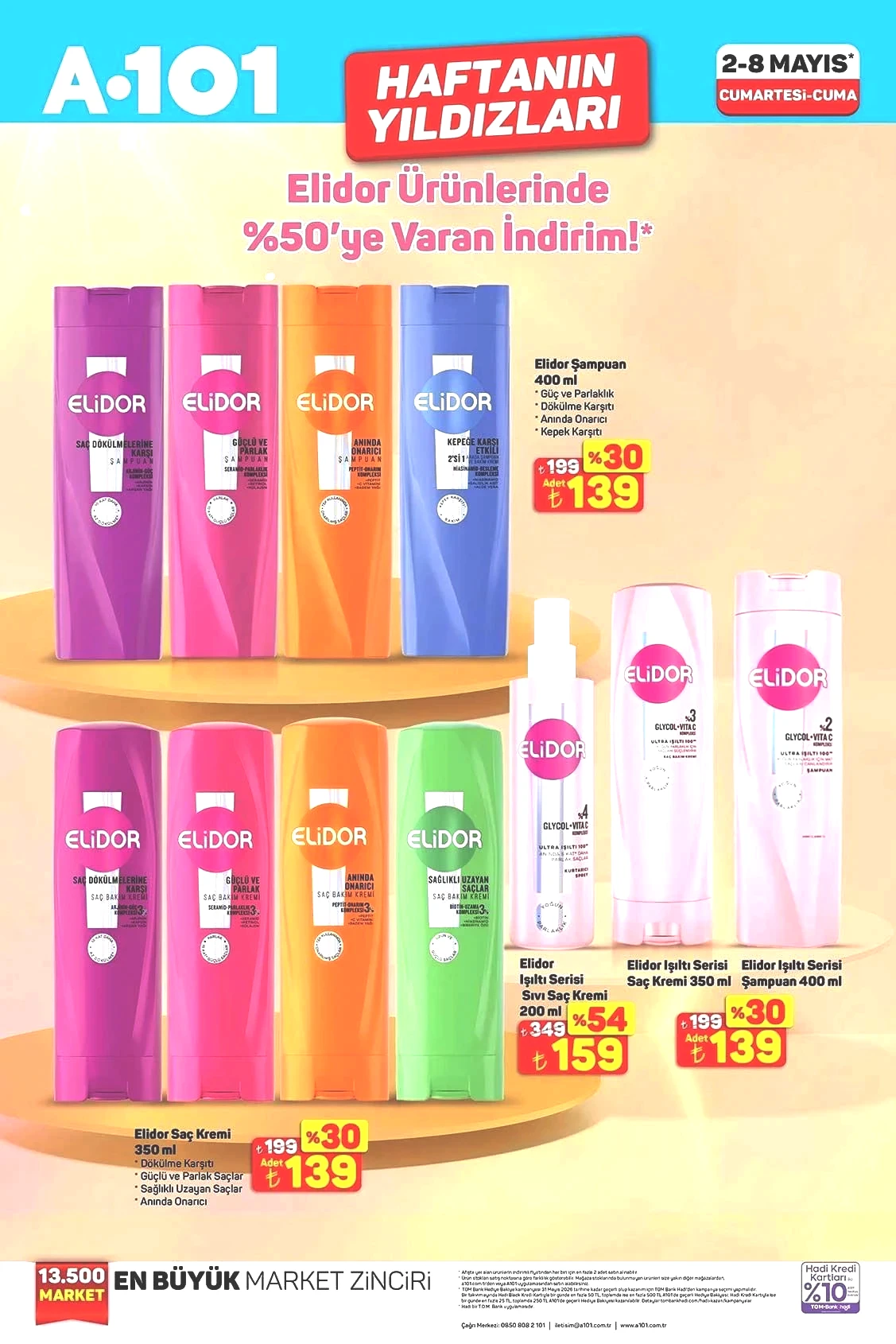 2-8 MAYIS A101 HAFTANIN YILDIZLARI