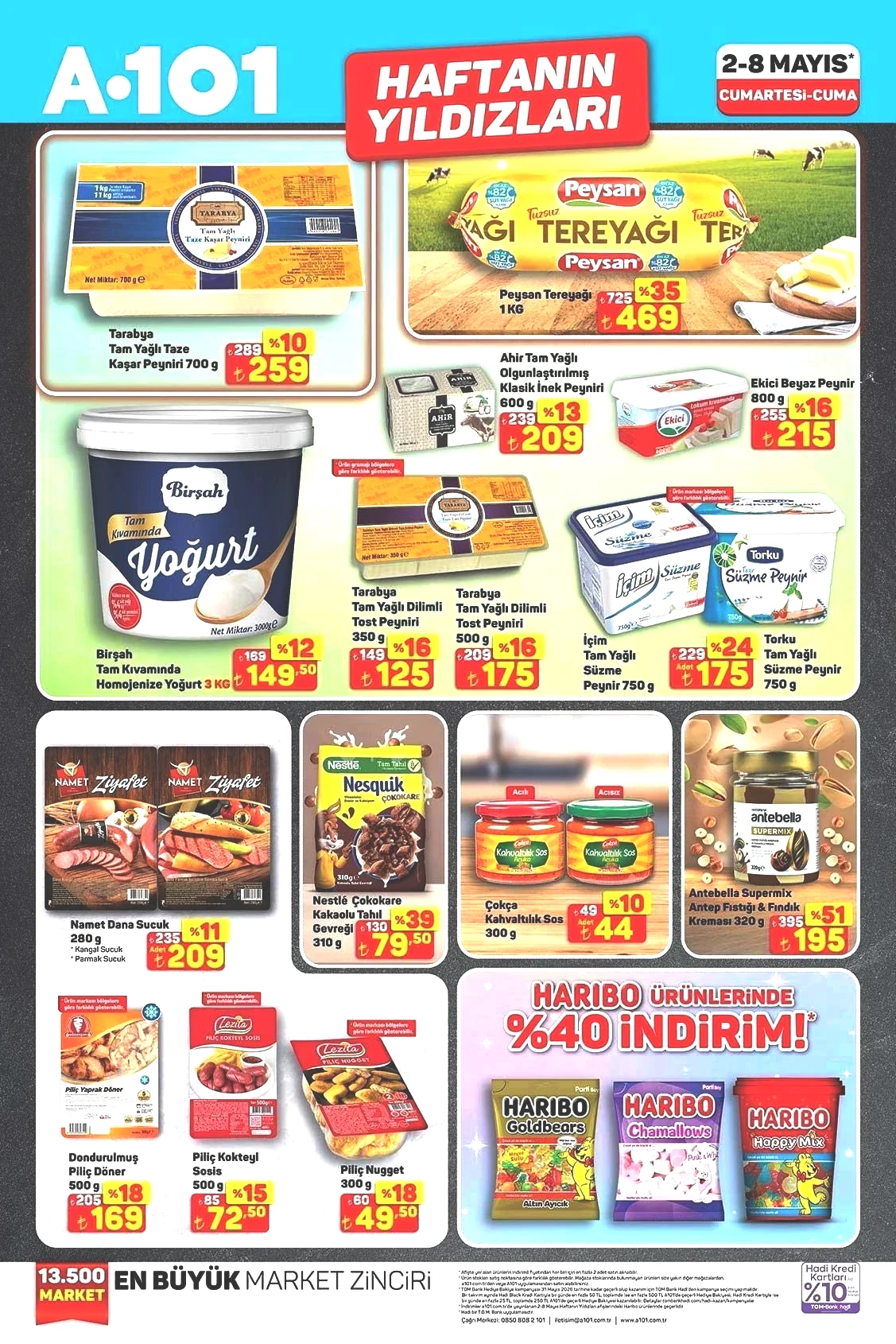 2-8 MAYIS A101 HAFTANIN YILDIZLARI